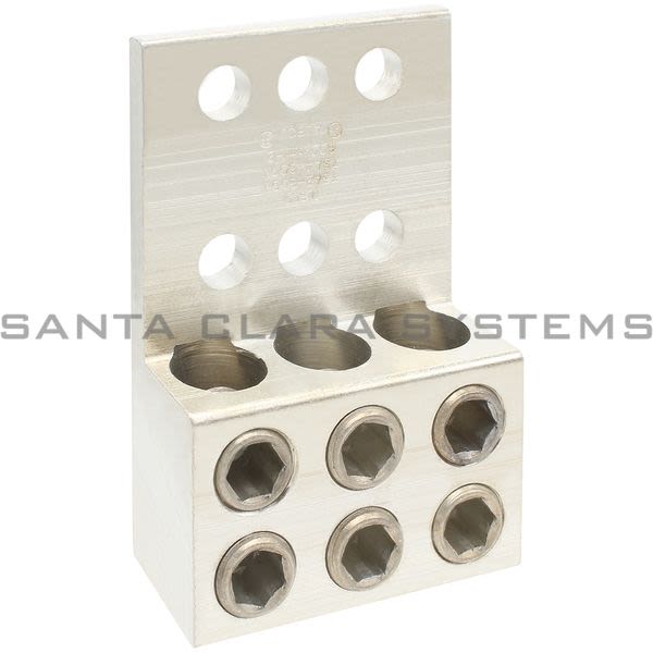 Ilsco T3A2-600N  Aluminum Mechanical Lug Three Conductor Product Image