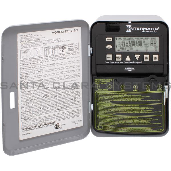 Intermatic ET8215C Astronomic 7-Day Digital Timer Product Image
