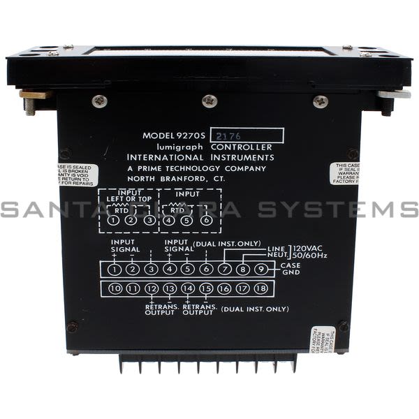 International Instruments 9270S Lumigraph Controller | 927OS Product Image