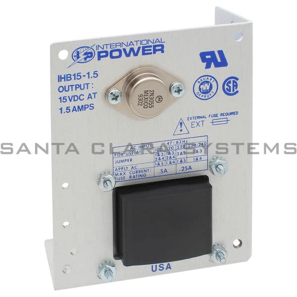 International Power IHB15-1.5 Power Supply Product Image