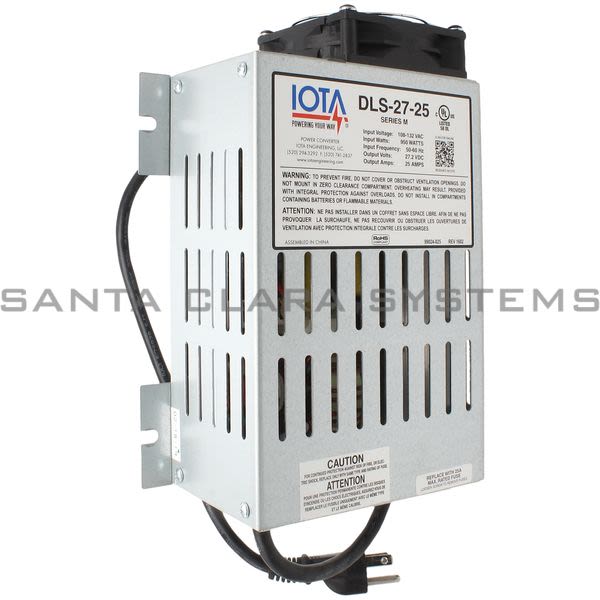 IOTA Engineering DLS-27-25 Automatic Battery Charger/Power Supply Product Image