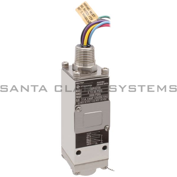 ITT 132P4S185 Pressure Switch Product Image