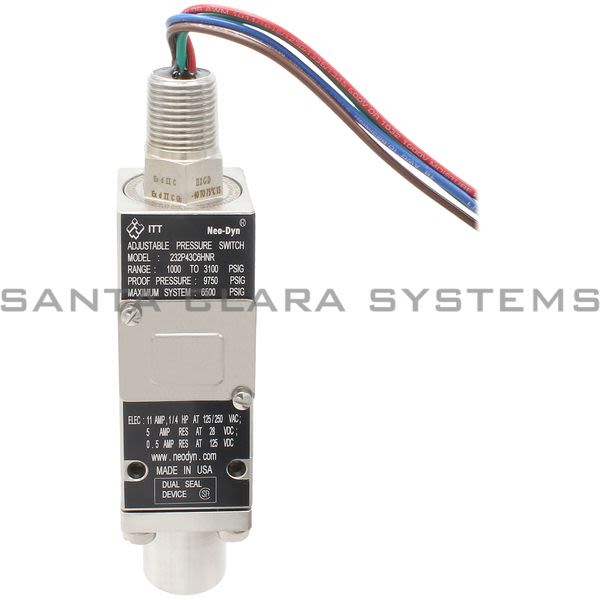 ITT 232P43C6HNR  Adjustable Pressure Switch Product Image