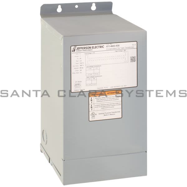 Jefferson Electric 411-4603-930 Transformer Product Image