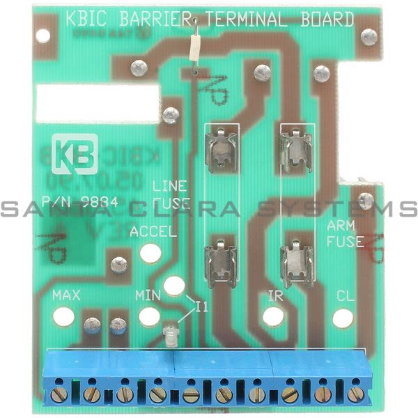 KB Electronics KBIC-BTB Barrier Terminal Board | 9884 Product Image
