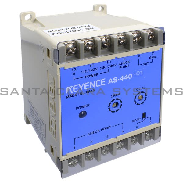 Keyence AS-440-01 Sensor Amplifier Product Image