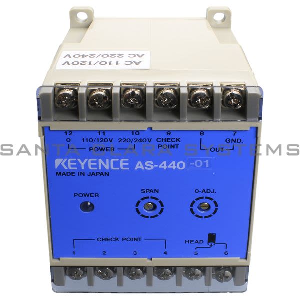 Keyence AS-440-01/AH-305  Sensor Amplifier Product Image