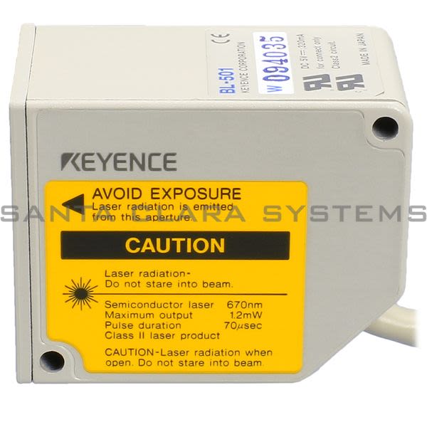 Keyence BL-501-SO-7035 Laser Barcode Scanner Product Image