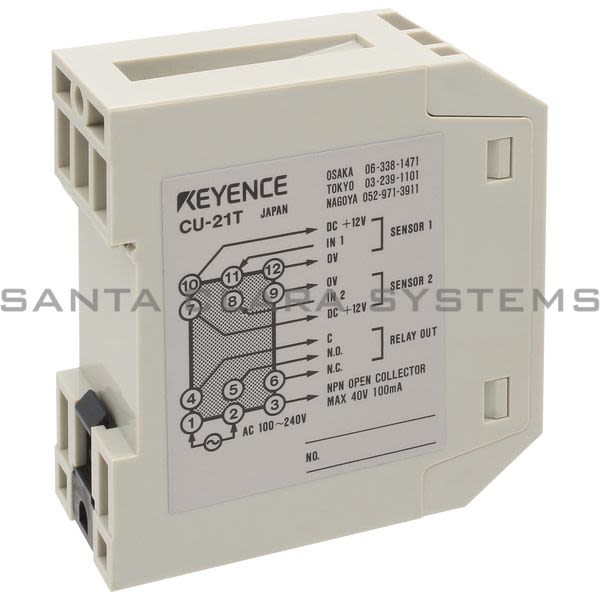 Keyence CU-21T Photoelectric Module Product Image