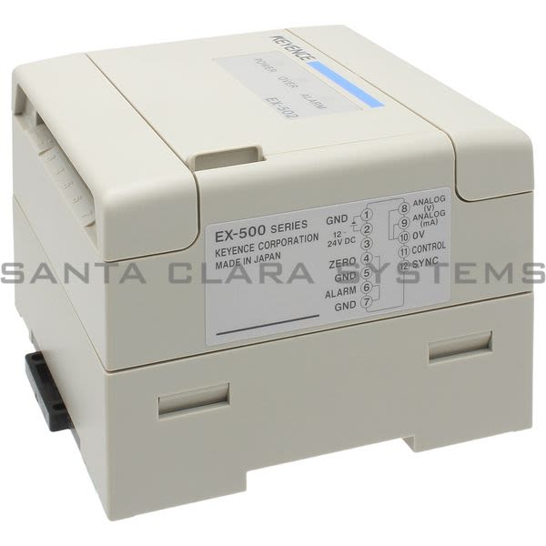 Keyence EX-502 Sensor Amplifier Unit Product Image