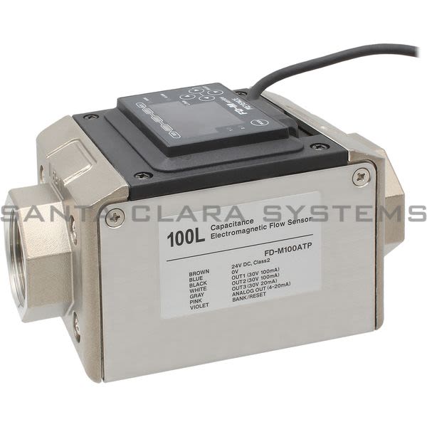 Keyence FD-M100ATP Electromagnetic Flow Sensor Product Image