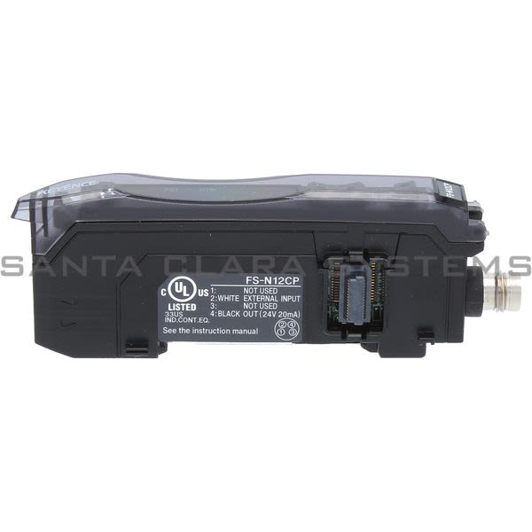 Keyence FS-N12CP Fiber Optic Sensor Product Image