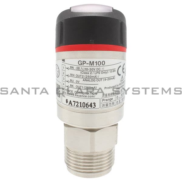 GPM100 Pressure Sensor Keyence In Stock Santa Clara Systems