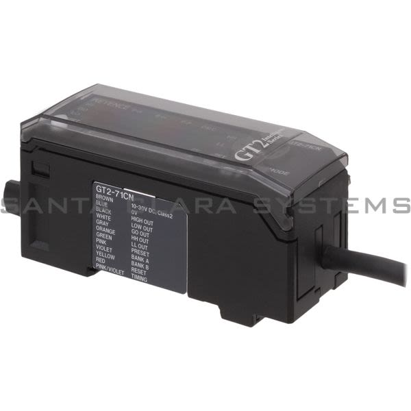 Keyence GT2-71CN Amplifier Unit | High-Accuracy Digital Contact Sensor GT2 Series Product Image