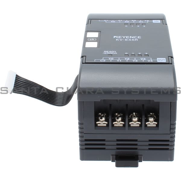 Keyence KV-E4XR Super Small Programmable Logic Controller W/ Built In Display (Expansion Unit) Product Image