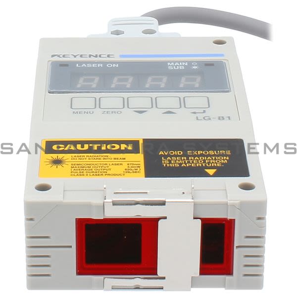 Keyence LG-81 Laser Sensor Product Image