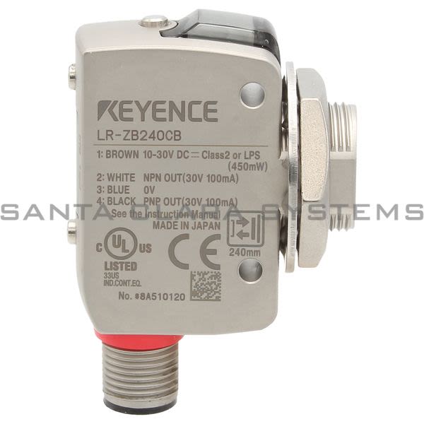 Keyence LR-ZB240CB Self Contained CMOS Laser Sensor Product Image
