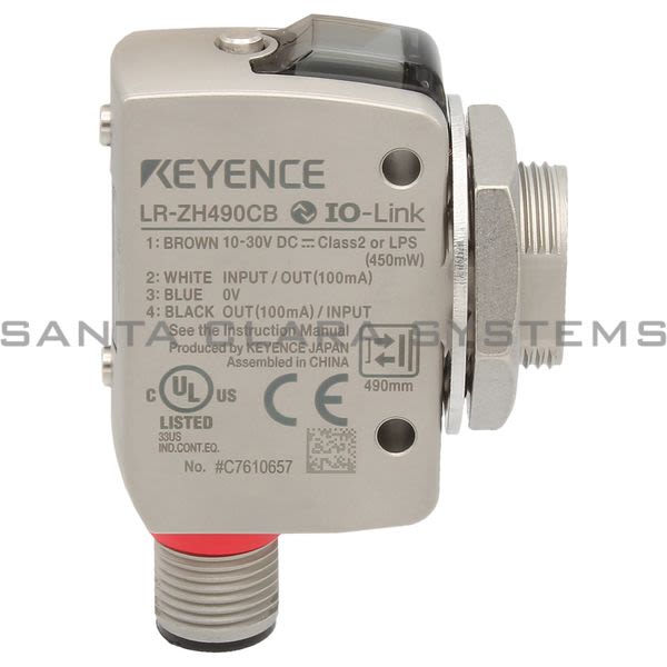 Keyence LR-ZH490CB Self-Contained CMOS Laser Sensor Product Image