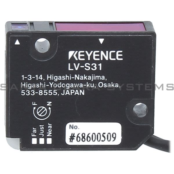 Keyence LV-S31 Digital Laser Optic Sensor Product Image