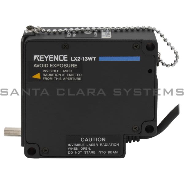 Keyence LX2-13W Laser Thru-Beam Sensor Head Product Image