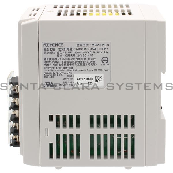 Keyence MS2-H100 Power Supply Product Image
