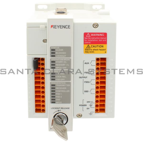 Keyence PJ-V90 Safety Light Curtain Controller Product Image