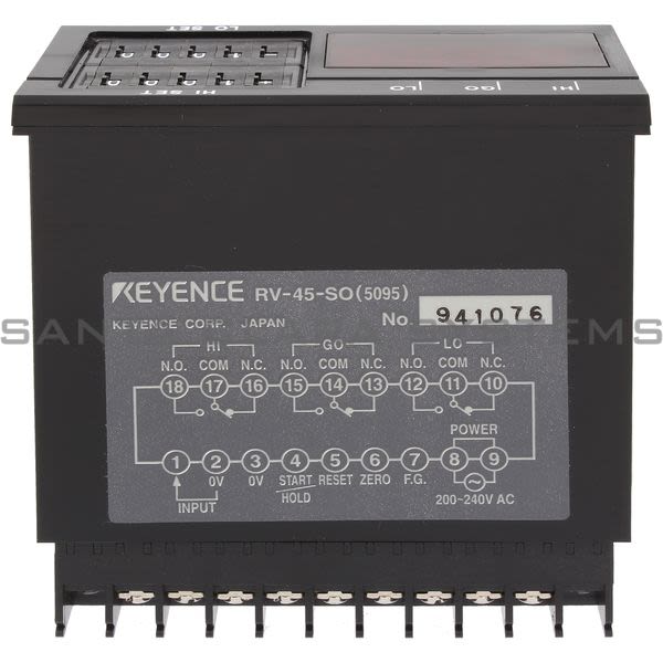 Keyence RV-45-S0-5095 Analog Sensor Product Image