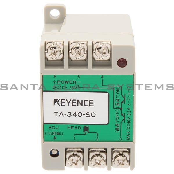 Keyence TA-340-S0-0728 Sensor Amplifier Product Image