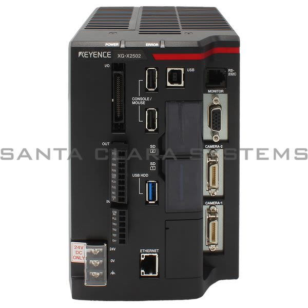 Keyence XG-X2502 Customizable Vision SystemXG-X series Supporting Cameras of 5-Million-Pixel Controller Product Image