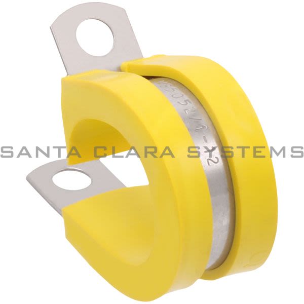 Kostek Engineering M85052-1-12 Crescent Steel Yellow Nitrile Rubber Clamp Product Image