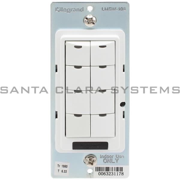 Legrand LMSW-108-W Wall Switch Product Image