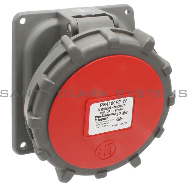 Legrand PS4100R7-W Pin & Sleeve Watertight Receptacle Product Image