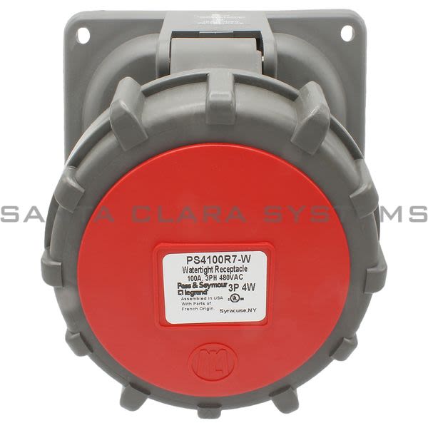 Legrand PS4100R7-W Pin & Sleeve Watertight Receptacle Product Image