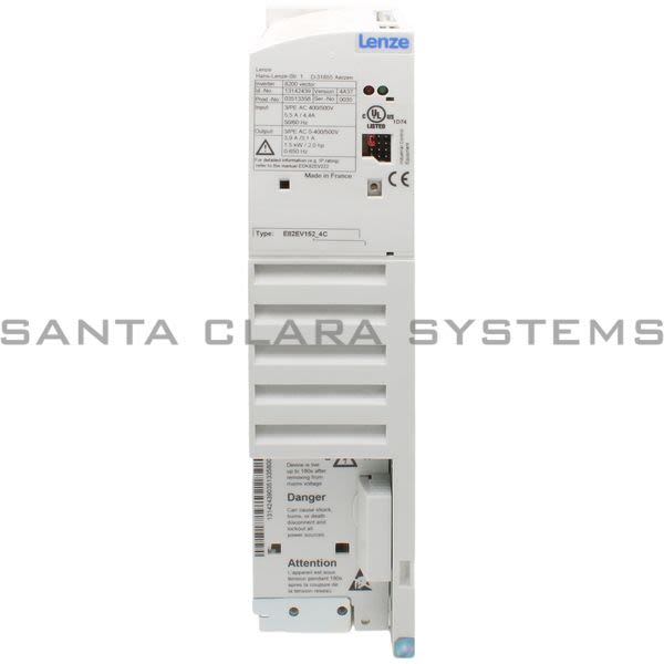 Lenze E82EV152K4C Variable Frequency Drive Product Image