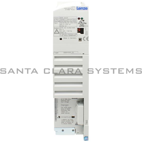 Lenze E82EV222K2C Variable Frequency Drive Product Image