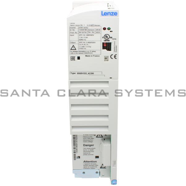 Lenze E82EV222K4C200 Inverter Product Image