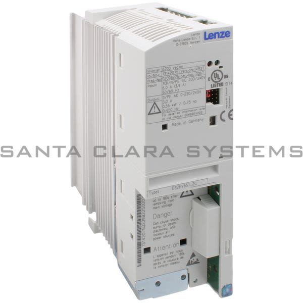Lenze E82EV551K2C Variable Frequency Drive Product Image