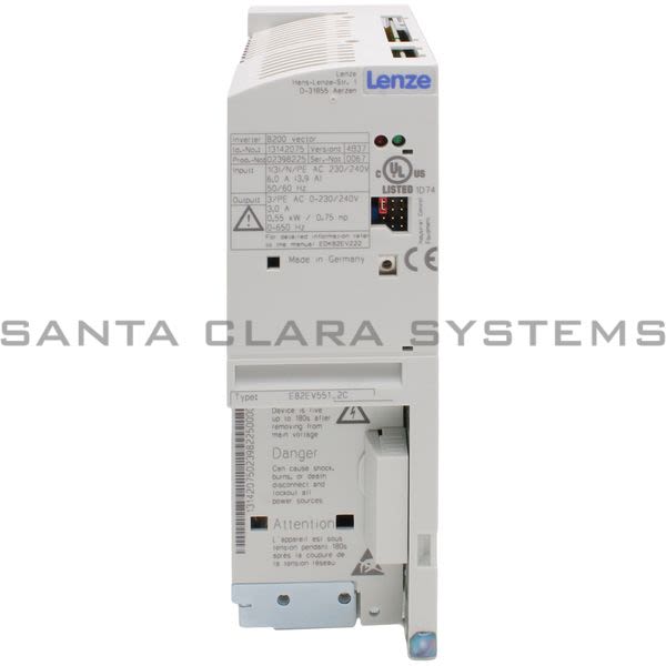 Lenze E82EV551K2C Variable Frequency Drive Product Image