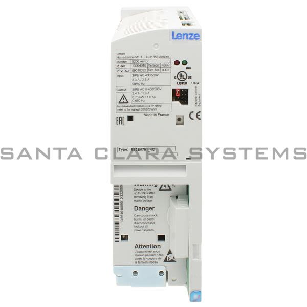 Lenze E82EV751K4C  Frequency Inverter Product Image