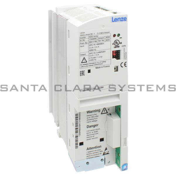 Lenze E82EV751K4C200  AC Inverter Product Image