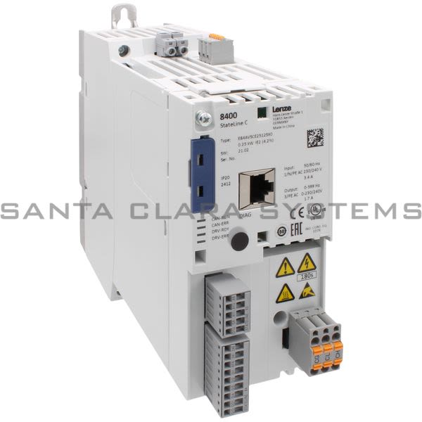 Lenze E84AVSCE2512SX0 Drive Product Image