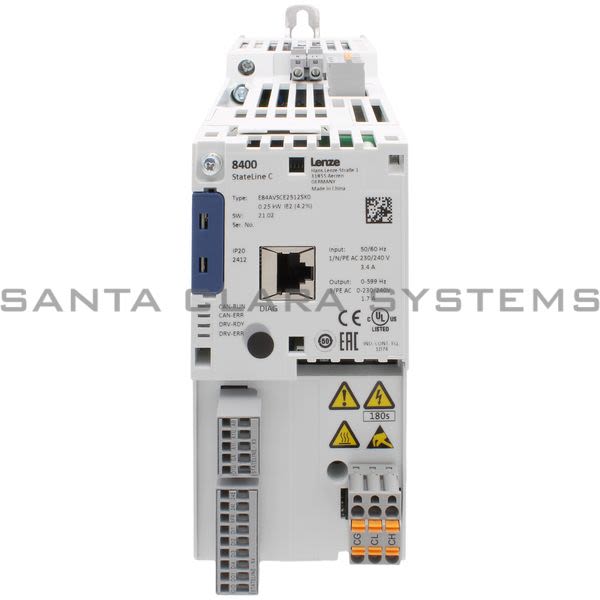 Lenze E84AVSCE2512SX0 Drive Product Image