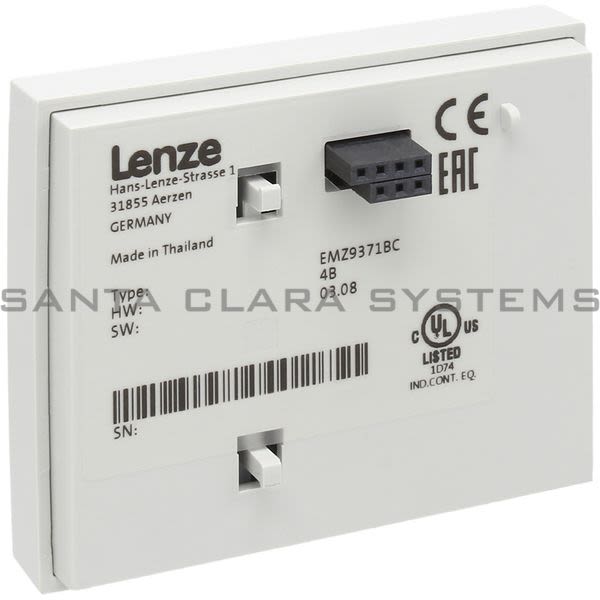 Lenze EMZ9371BC Keypad Product Image