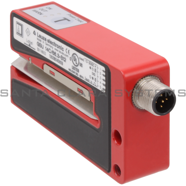 Leuze GSU14C-66.3-S12 Ultrasonic Fork Sensor Product Image