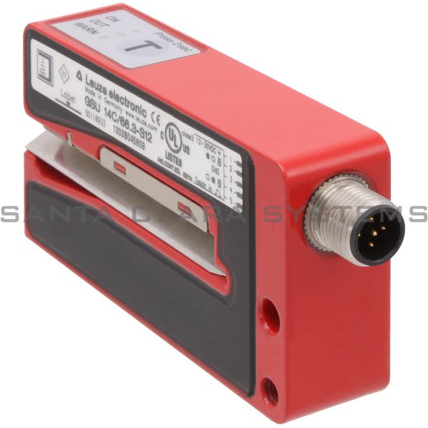 Leuze GSU14C-66.3-S12 Ultrasonic Fork Sensor Product Image