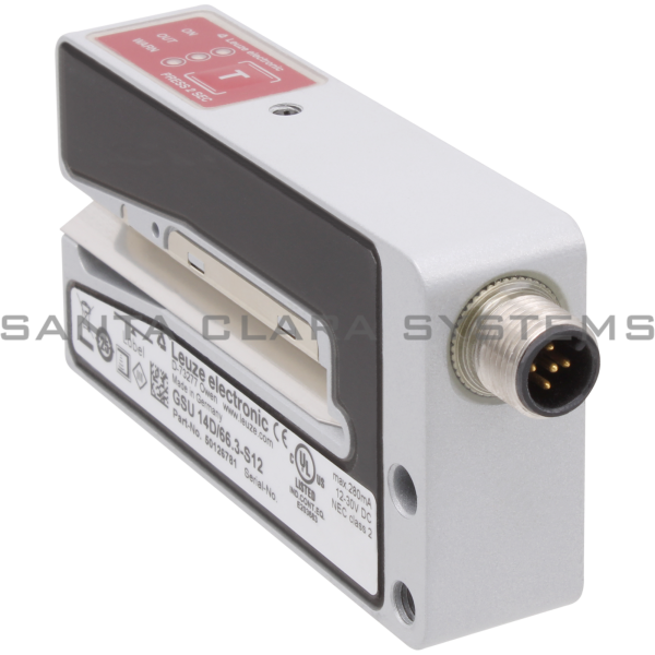 Leuze GSU14D-66.3-S12 Ultrasonic Fork Sensor Product Image