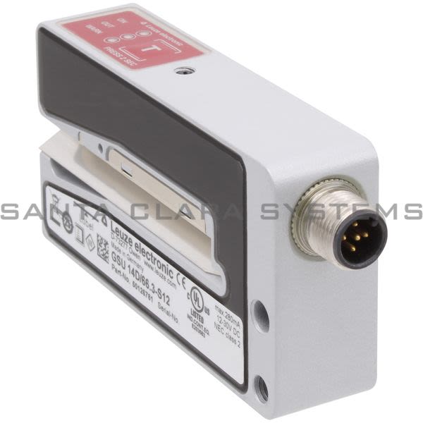 Leuze GSU14D-66.3-S12 Ultrasonic Fork Sensor Product Image