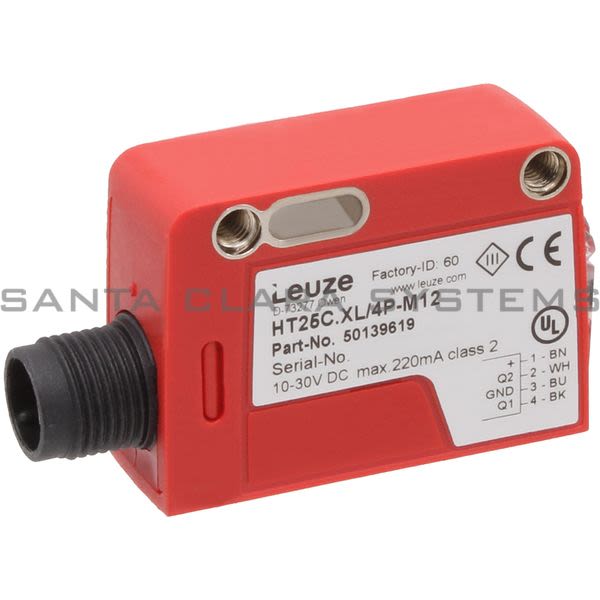 Leuze HT25C.XL-4P-M12 Diffuse sensor with background suppression Product Image