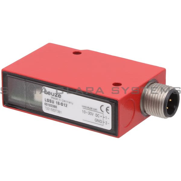 Leuze LSSU-18-S12 Ultrasonic Throughbeam Sensor Transmitter Product Image