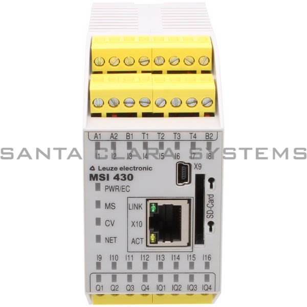 Leuze MSI430-01 Safety Relay Product Image